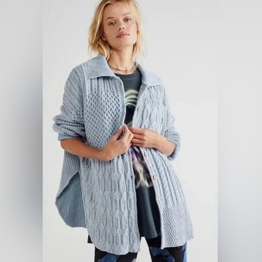 Free People “Say Anything” Cardigan